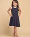 Textured Stretch Racerback Dress (Littles)