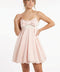 Betsey Johnson bow front bubble dress - pink
