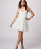Petit Junior Lace and Sequin Lace Up Dress