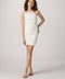One Shoulder Ruched Dress in Longer Length