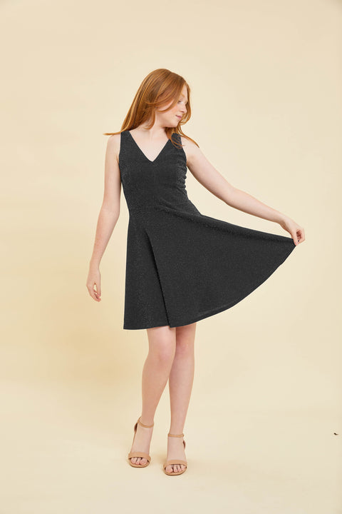 Glitter Skater Dress
