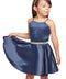 Littles Fit and Flare Party Dress in Longer Length