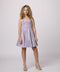 Petit Junior Fit and Flare Glitter Dress.