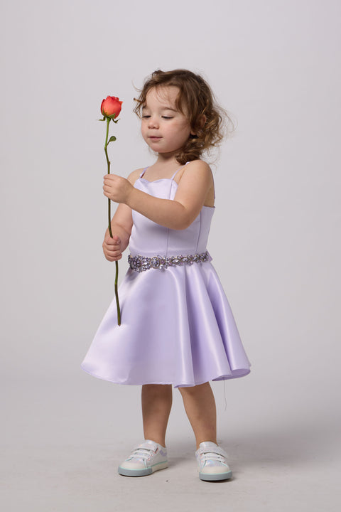Littles Fit and Flare Party Dress in Longer Length