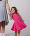 Textured Stretch Racerback Dress (Littles)
