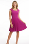 Cap Sleeve Pleated Dress