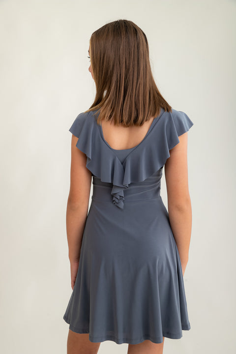 Flutter Sleeve Dress