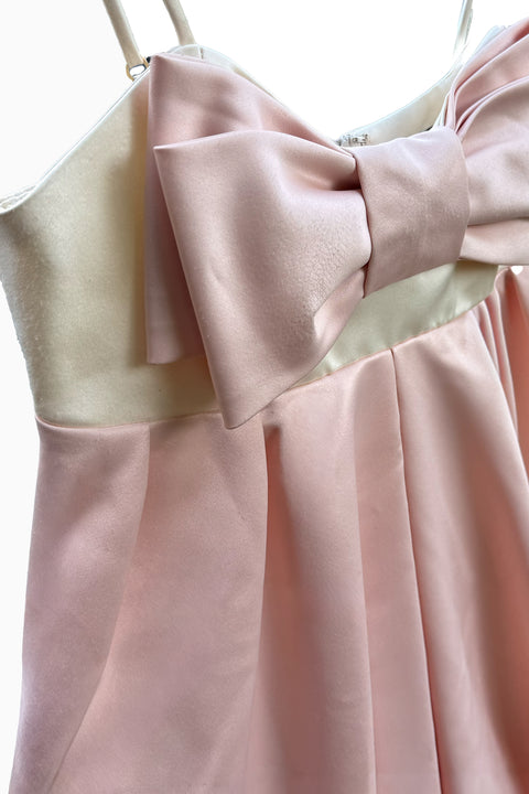 Betsey Johnson Mega Bow Front Bubble Dress in Pink Betsey Johnson Mega Bow Front Bubble Dress in Pink