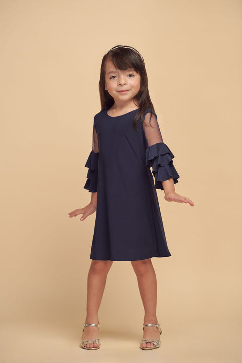 Tiered Sleeve Dress (Littles)