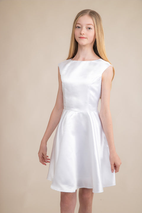 Cap Sleeve Boat Neck Dress In Longer Length – Udtfashion Cap Sleeve Boat Neck Dress In Longer Length – Udtfashion